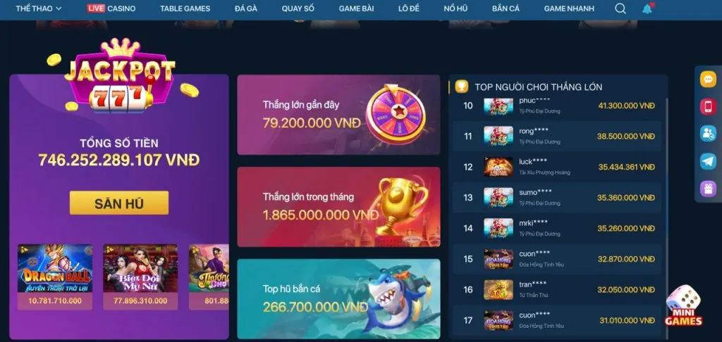 Game Video Slots B29BET